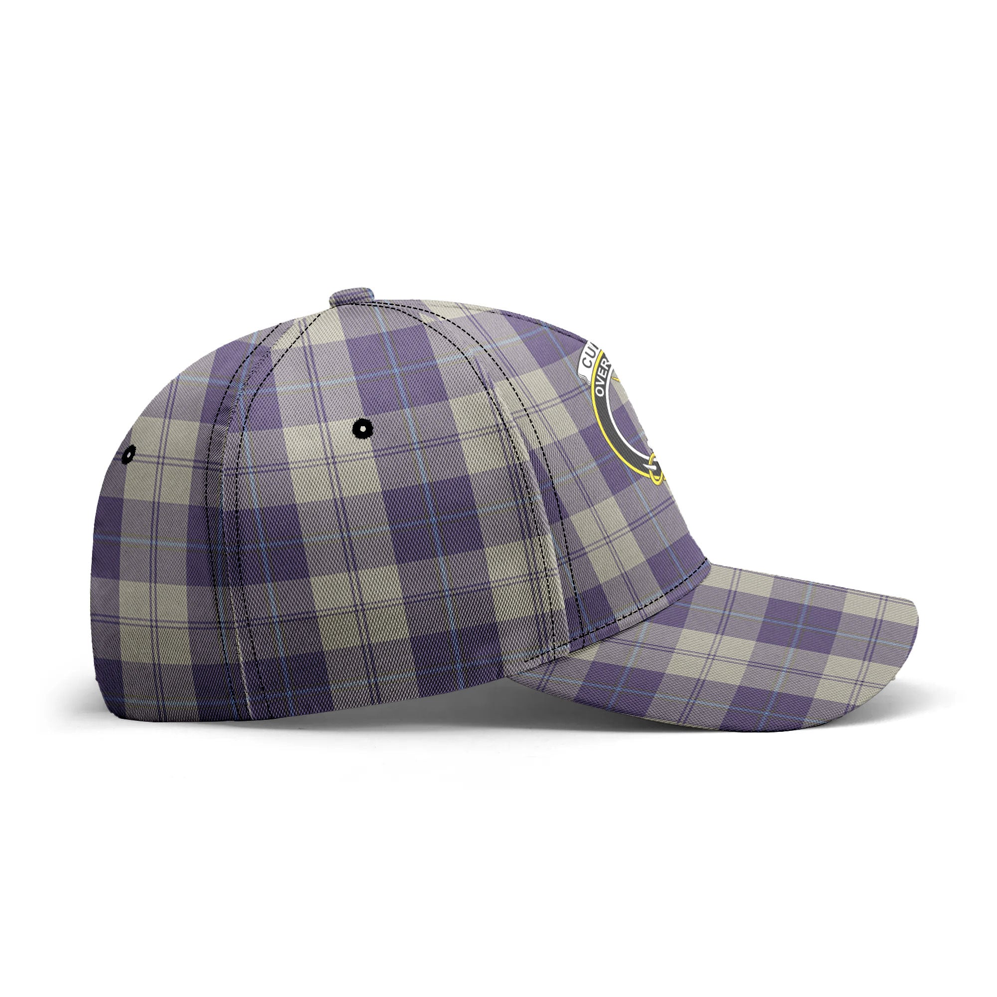 Cunningham Dress Blue Dancers Tartan Crest Classic Cap