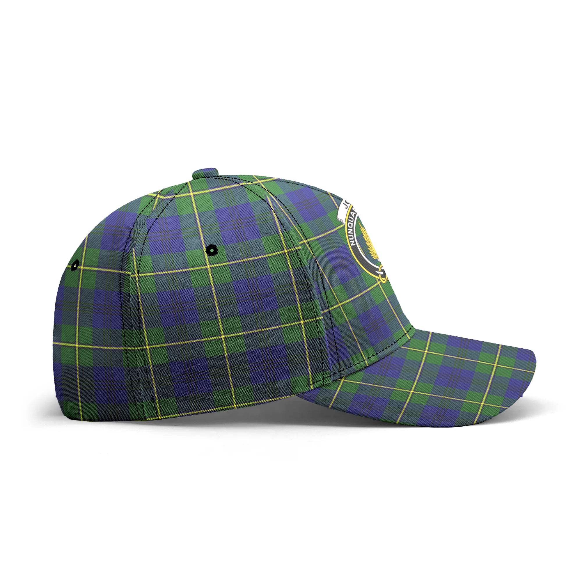 Johnston Modern Tartan Crest Classic Cap