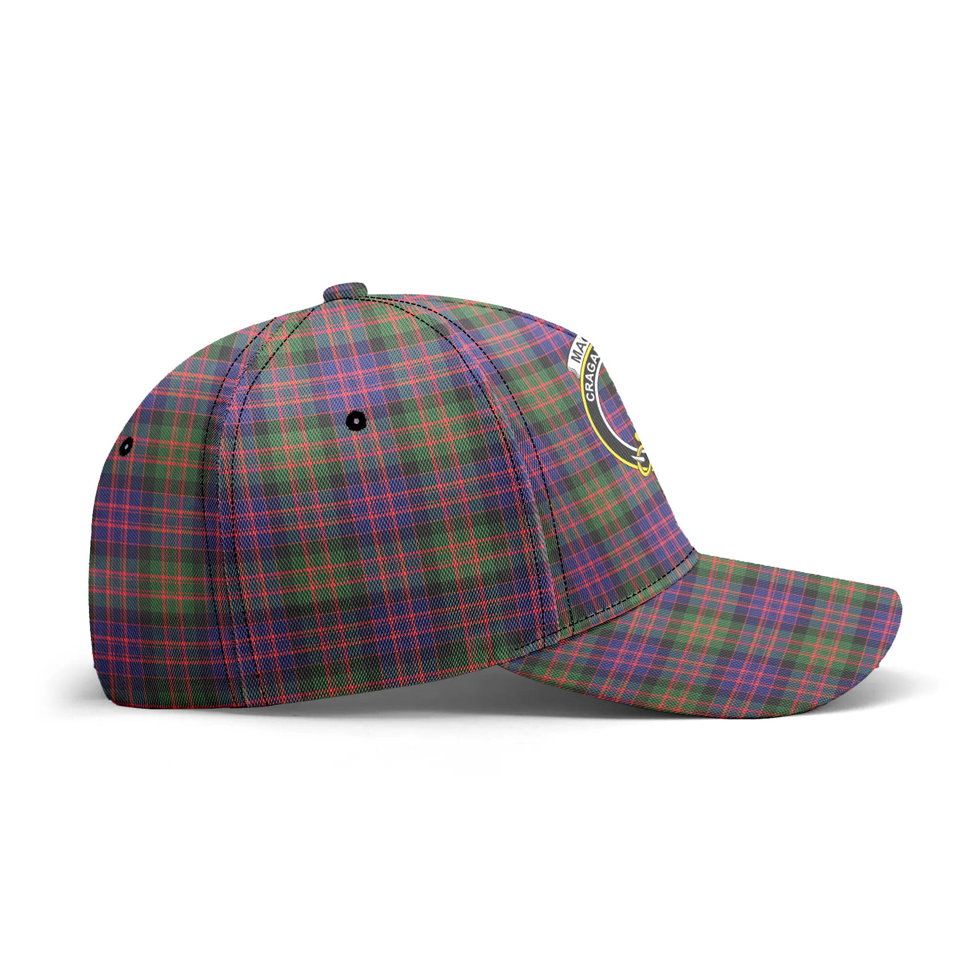 MacDonnell of Glengarry Modern Tartan Crest Classic Cap