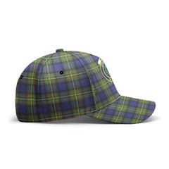 MacLaren Modern Tartan Crest Classic Cap