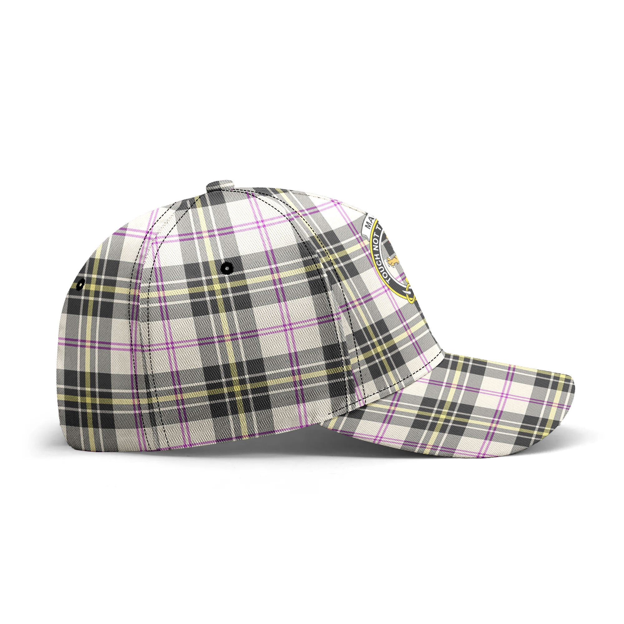 MacPherson Dress Ancient Tartan Crest Classic Cap