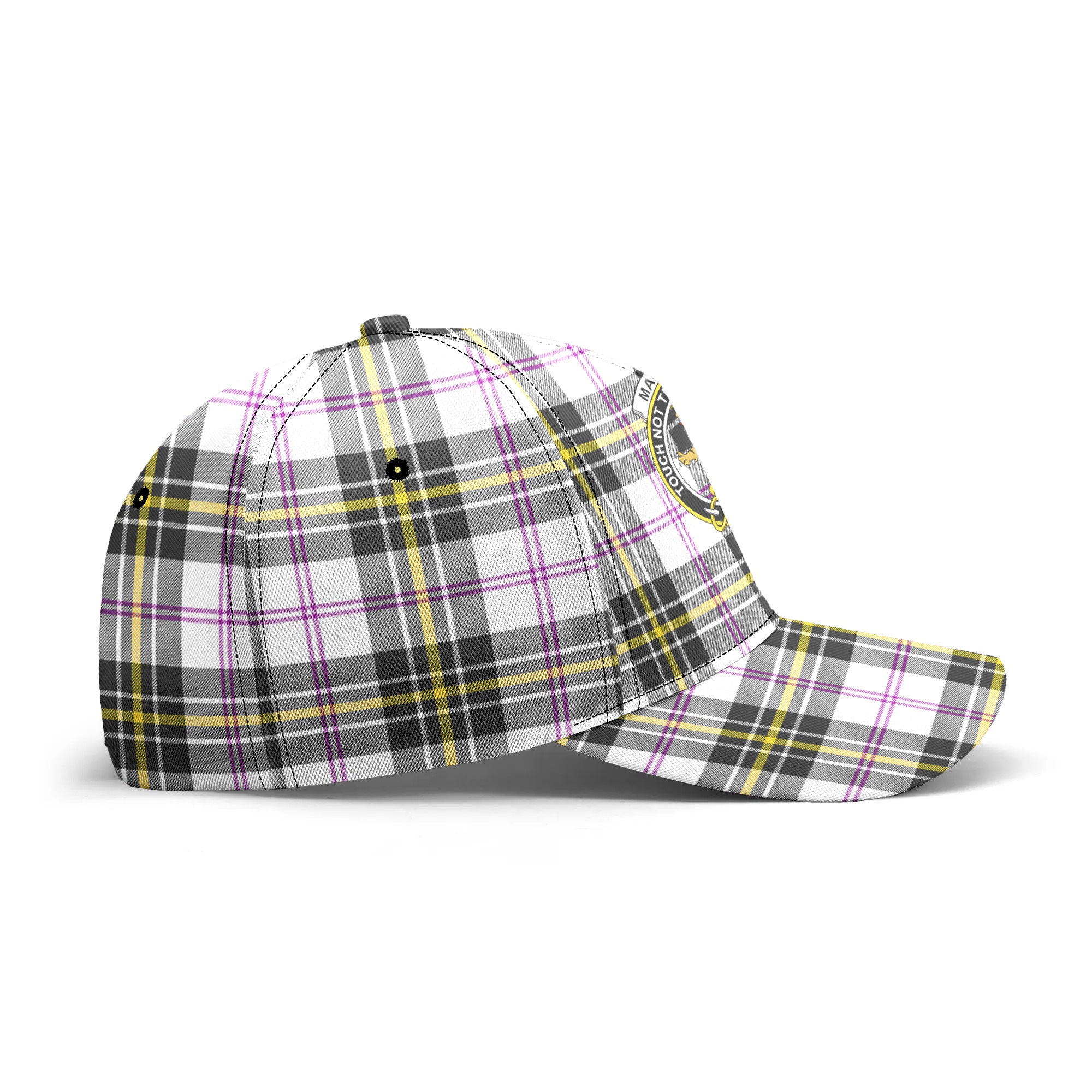 MacPherson Dress Modern Tartan Crest Classic Cap