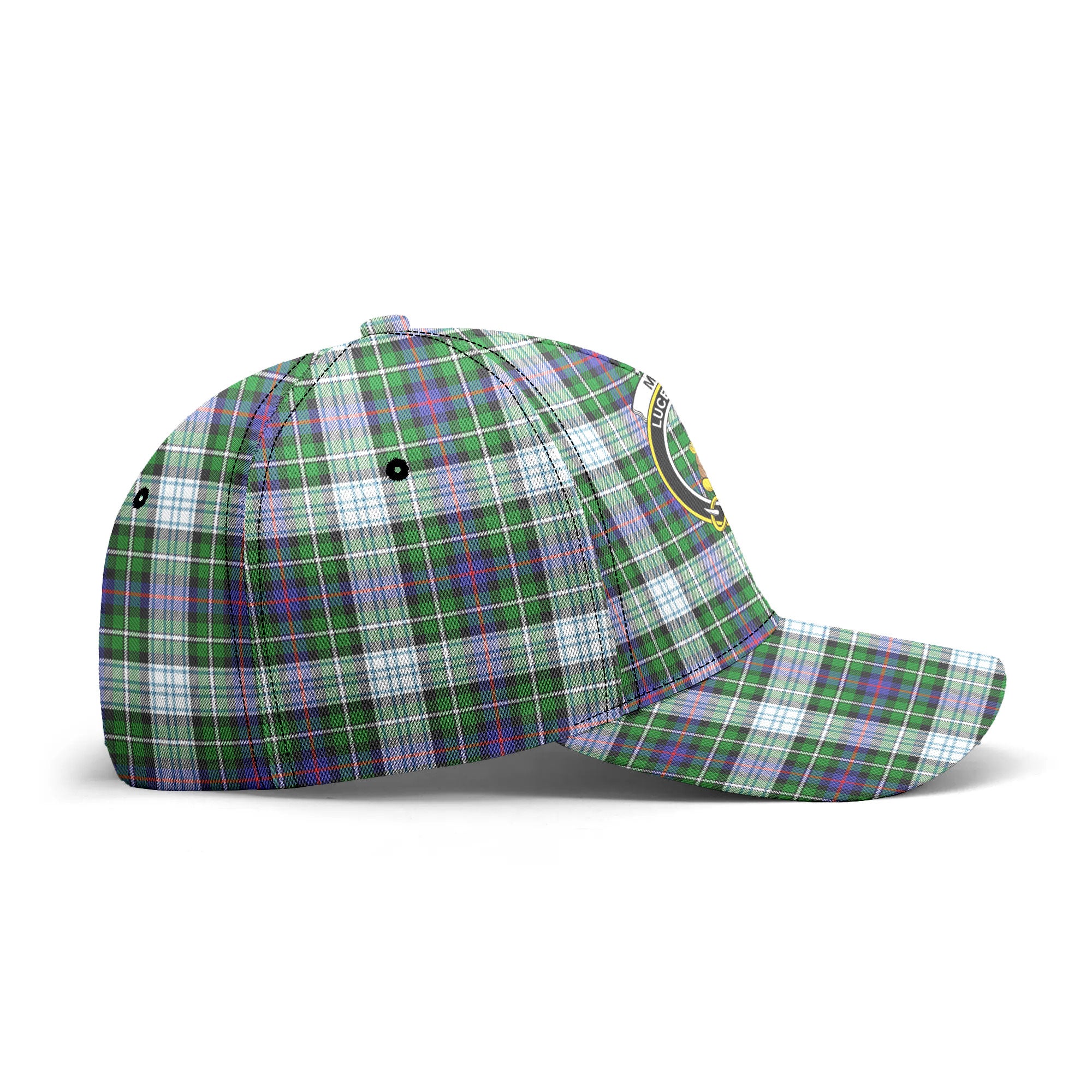 McKenzie Dress Modern Tartan Crest Classic Cap