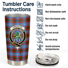 Crichton Tartan Crest Tumbler