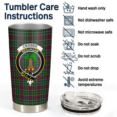 Crosbie Tartan Crest Tumbler