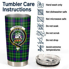 Duncan Modern Tartan Crest Tumbler