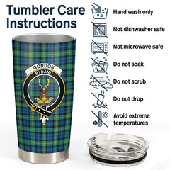 Gordon Ancient Tartan Crest Tumbler