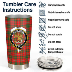 Hay Modern Tartan Crest Tumbler