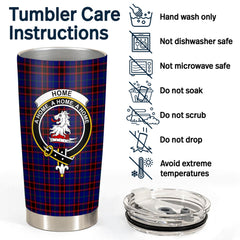 Home Modern Tartan Crest Tumbler