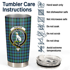 Hunter Ancient Tartan Crest Tumbler