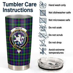 Inglis Modern Tartan Crest Tumbler