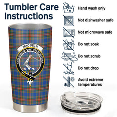 MacBeth Ancient Tartan Crest Tumbler