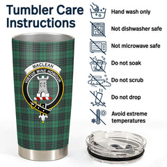 MacLean Hunting Ancient Tartan Crest Tumbler