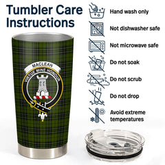 MacLean Hunting Tartan Crest Tumbler