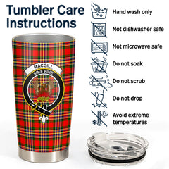 Makgill Tartan Crest Tumbler