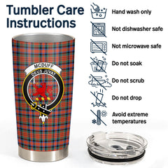 McDuff Ancient Tartan Crest Tumbler