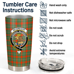 McGregor Ancient Tartan Crest Tumbler