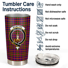 McIntyre Modern Tartan Crest Tumbler