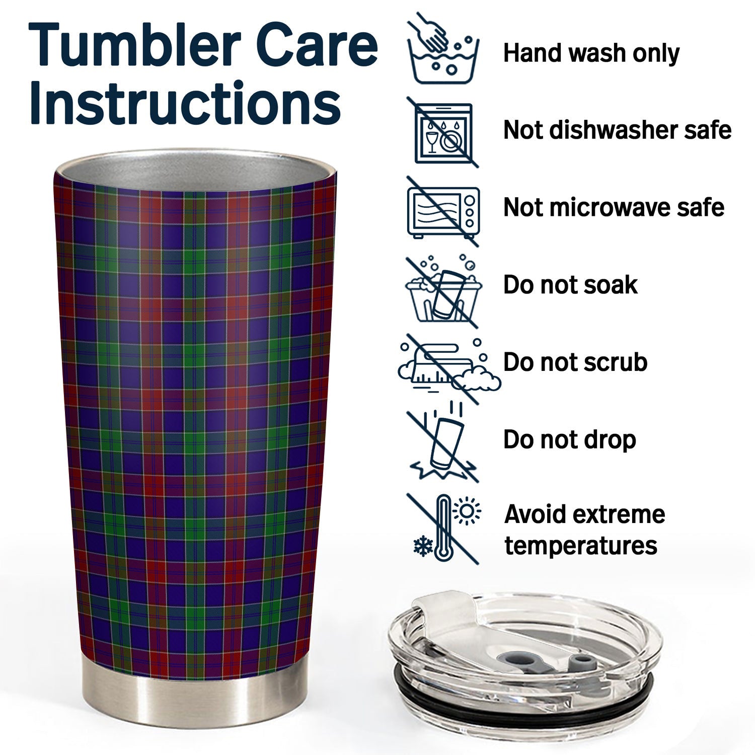 McMichael Tartan Tumbler