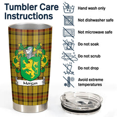 Morgan Tartan Crest Tumbler