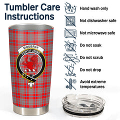 Moubray Tartan Crest Tumbler