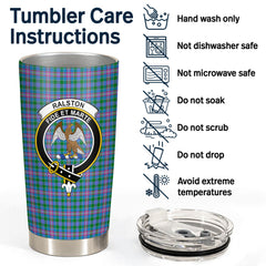 Ralston Tartan Crest Tumbler