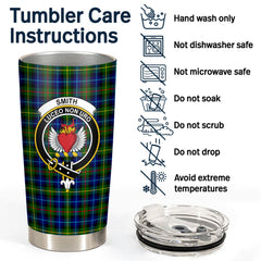 Smith Modern Tartan Crest Tumbler