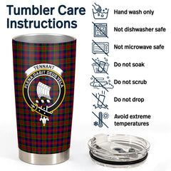 Tennant Tartan Crest Tumbler