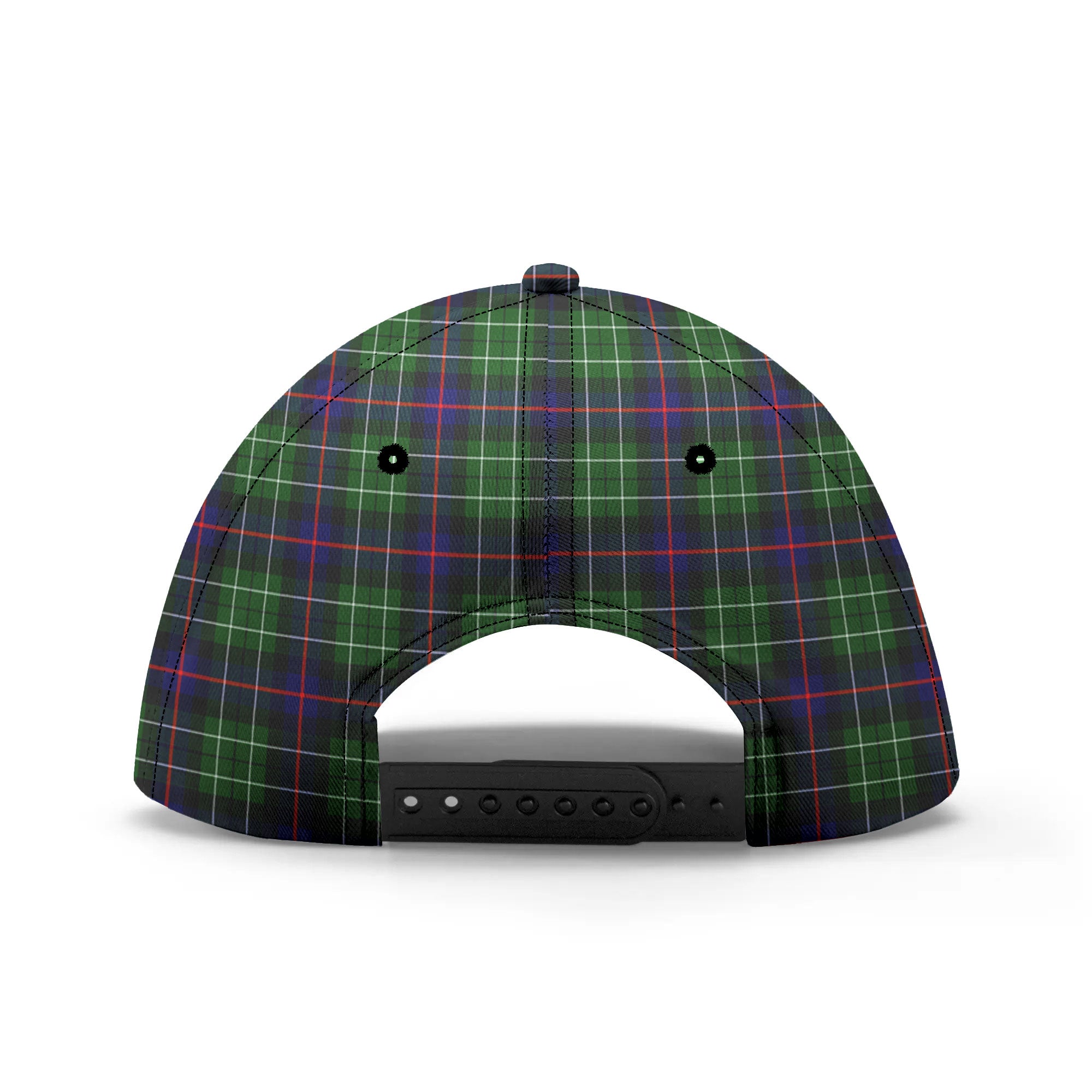 Leslie Hunting Tartan Crest Classic Cap