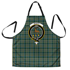 Scott Green Ancient Tartan Crest Apron