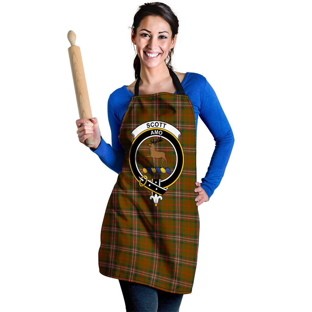 Scott Brown Modern Tartan Crest Apron