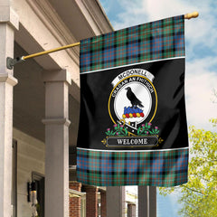 McDonell Ancient Tartan Crest Garden Flag - Welcome Style