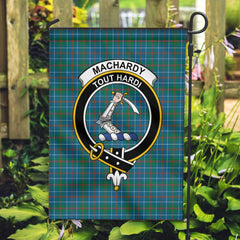 MacHardy Ancient Tartan Crest Garden Flag