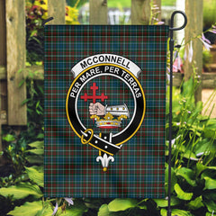 McConnell Tartan Crest Garden Flag