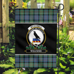 McDonell Ancient Tartan Crest Garden Flag - Welcome Style