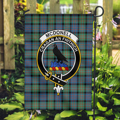 McDonell Ancient Tartan Crest Garden Flag