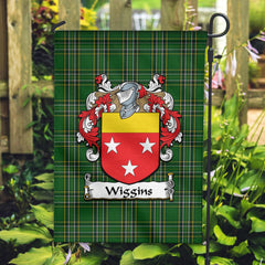 Wiggins Tartan Crest Garden Flag