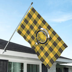 MacLeod of Lewis Ancient Tartan Crest House Flag