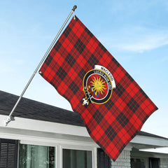 MacLeod of Raasay Tartan Crest House Flag