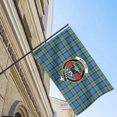 MacLeod of Harris Ancient Tartan Crest House Flag