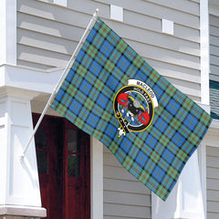 MacLeod of Harris Ancient Tartan Crest House Flag