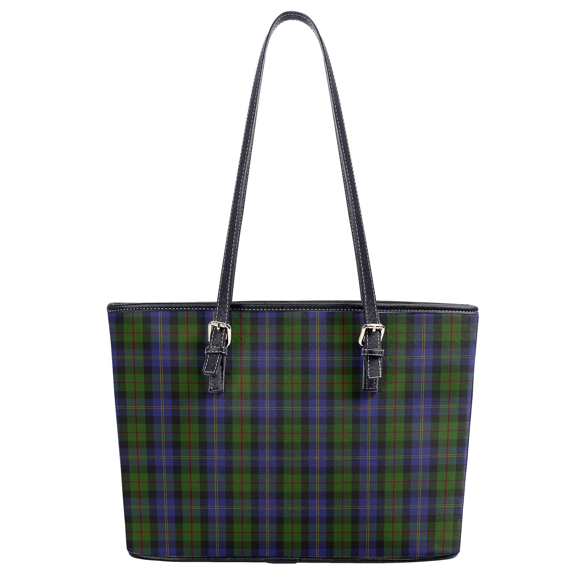 McCaskill Tartan Leather Tote Bag