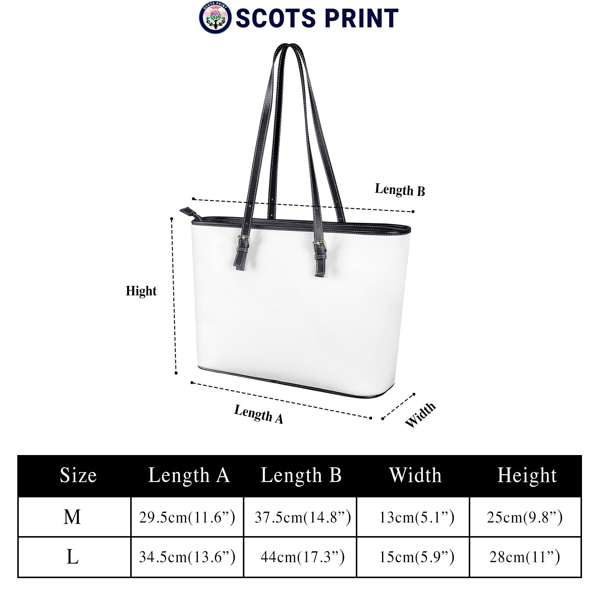 Stewart of Appin Ancient Tartan Crest Leather Tote Bag