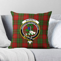 Burnett Tartan Crest Pillow Cover