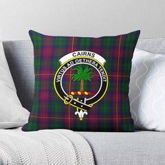 Cairns Tartan Crest Pillow Cover