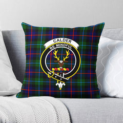 Calder Tartan Crest Pillow Cover