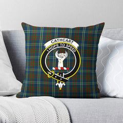 Cathcart Tartan Crest Pillow Cover