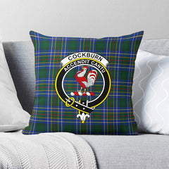 Cockburn Ancient Tartan Crest Pillow Cover