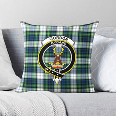 Gordon Dress Ancient Tartan Crest Pillow Cover