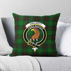 Halkett Tartan Crest Pillow Cover